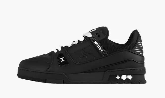 Кроссовки Louis Vuitton Trainer «Spider» черный