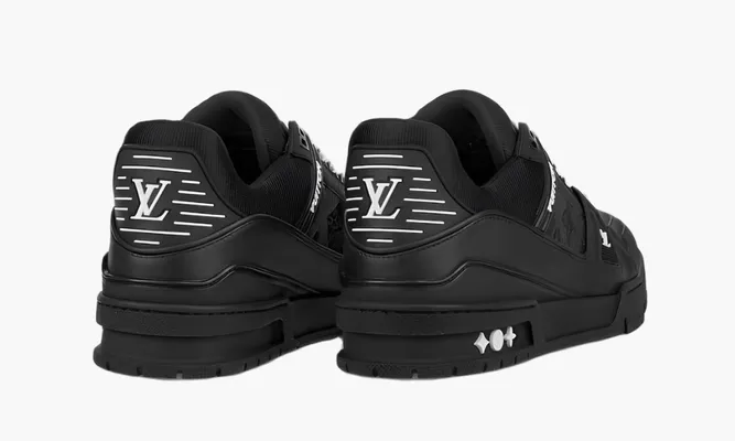 Кроссовки Louis Vuitton Trainer «Spider» черный