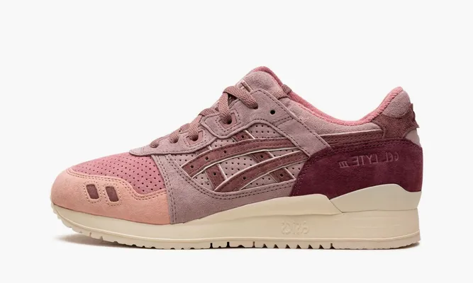 Кроссовки  Kith x Gel Lyte 3 '«7 'By Invitation Only - Blush» розовый