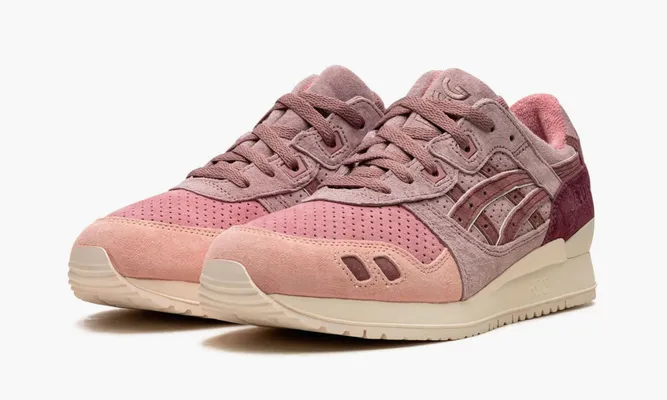 Кроссовки  Kith x Gel Lyte 3 '«7 'By Invitation Only - Blush» розовый