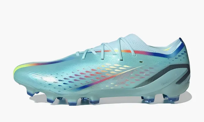 Для футбола Adidas X Speedportal.1 Ag «Al Rihla Pack Clear Aqua» lightBlue