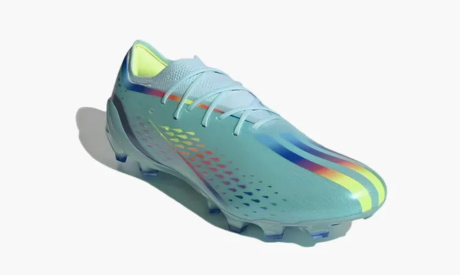 Для футбола Adidas X Speedportal.1 Ag «Al Rihla Pack Clear Aqua» lightBlue
