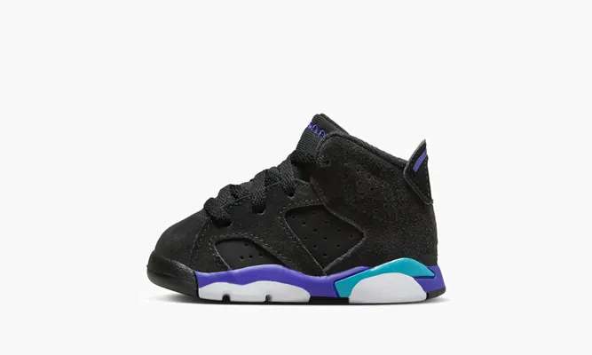 Для самых маленьких Air Jordan 6 Retro TD «Aqua» бежевый