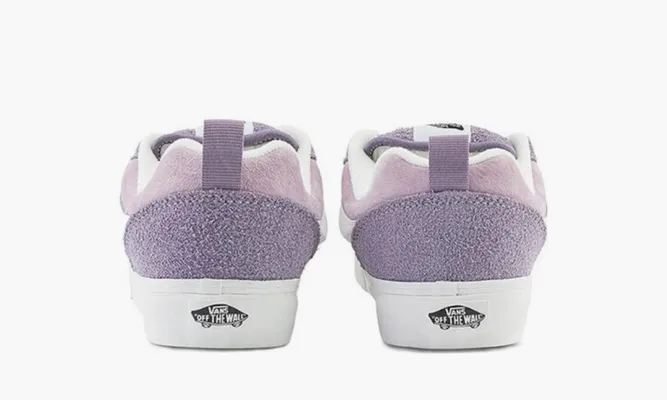 Кроссовки  Vans Knu-Skool «Hairy Suede - Grey Ridge» фиолетовый