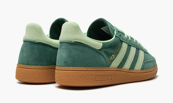 Кроссовки Adidas Handball Spezial WMNS «Collegiate Green Semi Green Spark» зеленый