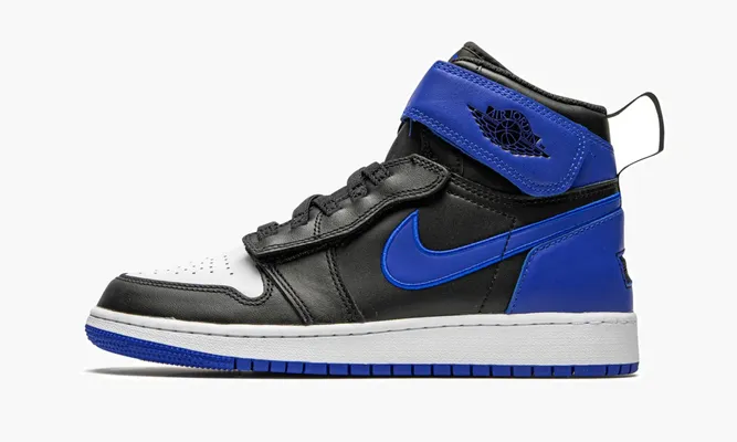 Кроссовки Air Jordan 1 Flyease GS «Hyper Royal» черный