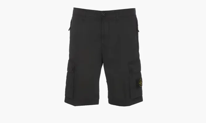 Одежда Stone Island Shorts «Black Grey» черный