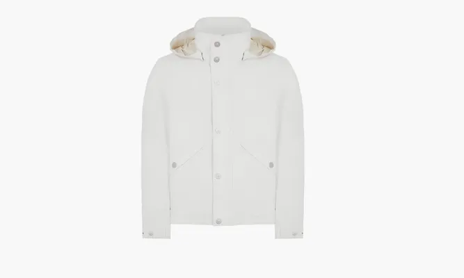 Одежда Stone Island Hood Jacket «White» белый