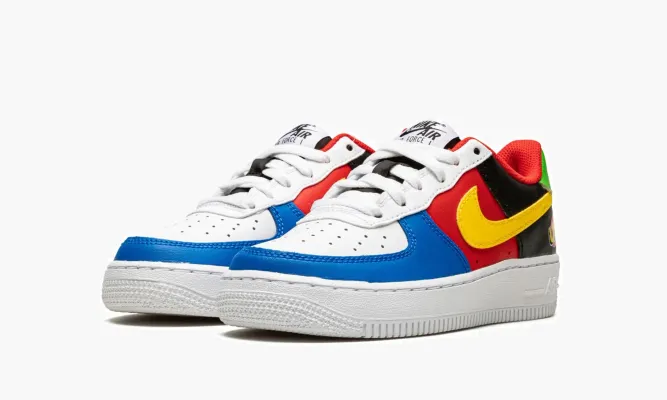 Кроссовки Air Force 1 LV8 QS (GS) «UNO» разноцветный