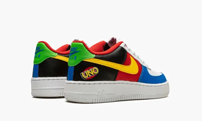 Кроссовки Air Force 1 LV8 QS (GS) «UNO» разноцветный