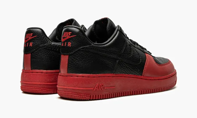 Кроссовки Air Force 1 Low «Flu Game 12» черный,красный