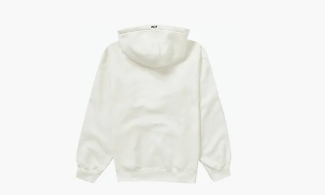 Одежда Supreme Motion Logo Hooded Sweatshirt Ss23 White белый