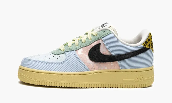 Кроссовки Air Force 1 Low Wmns «Celestine Blue» разноцветный