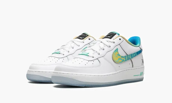 Кроссовки Nike Air Force 1 Low GS «Unlock Your Space» белый