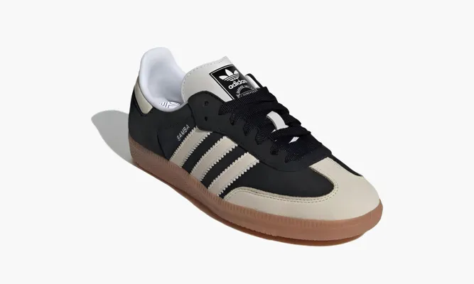 Кроссовки Adidas Samba OG WMNS «Black Wonder White» черный