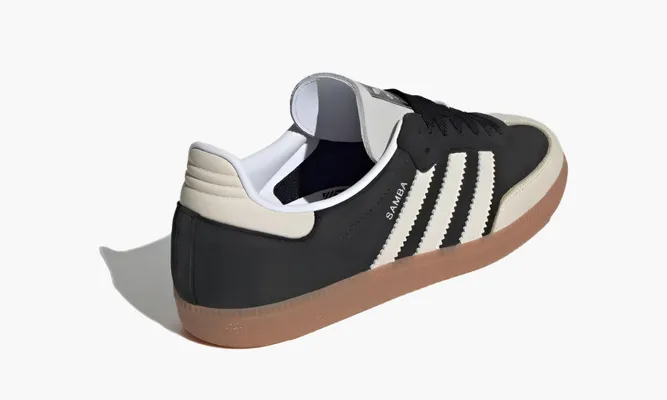 Кроссовки Adidas Samba OG WMNS «Black Wonder White» черный