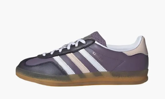Кроссовки Adidas Gazelle Indoor WMNS «Shadow Violet Wonder Quartz» фиолетовый