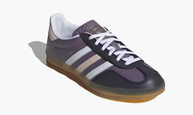 Кроссовки Adidas Gazelle Indoor WMNS «Shadow Violet Wonder Quartz» фиолетовый