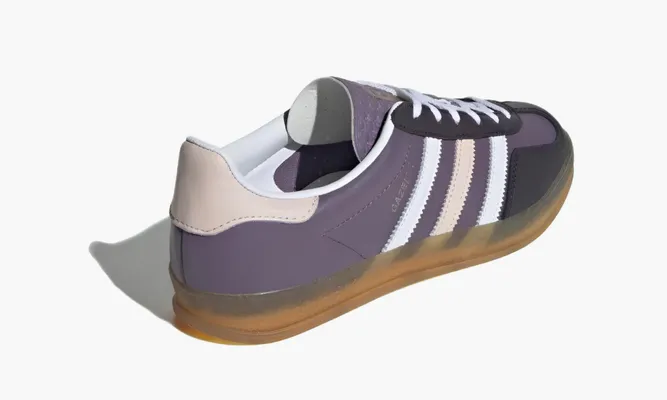 Кроссовки Adidas Gazelle Indoor WMNS «Shadow Violet Wonder Quartz» фиолетовый