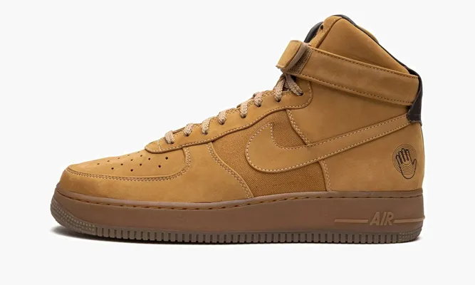 Кроссовки Air Force 1 Hi Premium «Bobbito» золотой