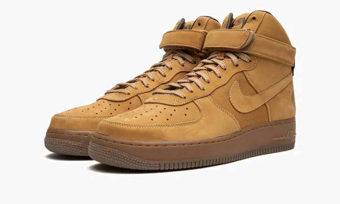 Кроссовки Air Force 1 Hi Premium «Bobbito» золотой