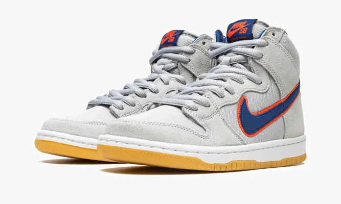 Кроссовки Nike SB Dunk High «New York Mets» серый