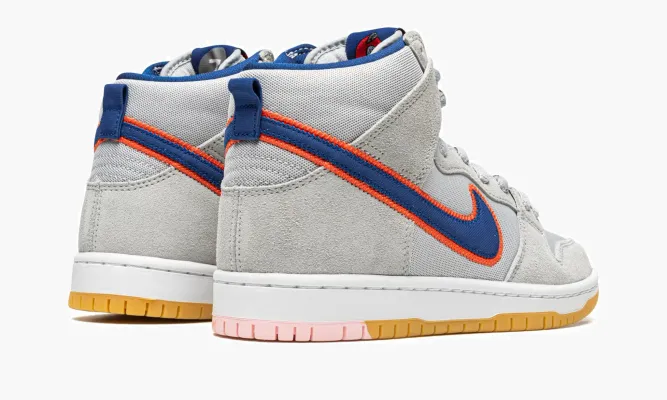 Кроссовки Nike SB Dunk High «New York Mets» серый