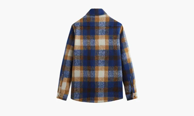 Одежда Kith Check Sheridan Shirt Jacket «Equilibrium» синий