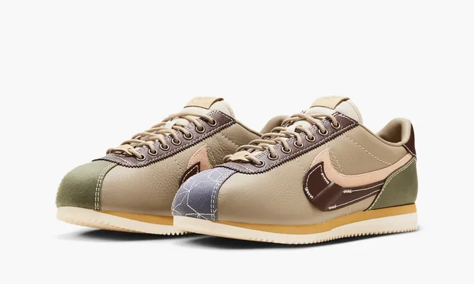Кроссовки  Nike Cortez «Khaki And Vachetta Tan» Разноцветный
