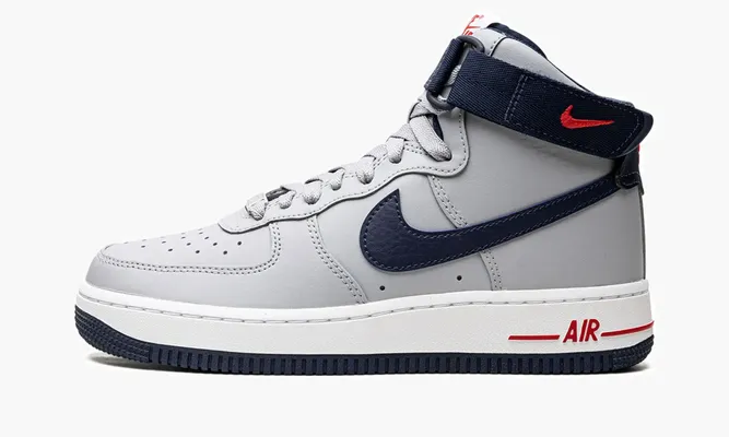 Кроссовки Air Force 1 HIGH MNS WMNS «Patriots» серый