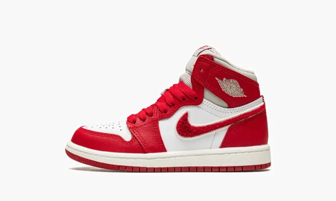 Для самых маленьких Air Jordan 1 Retro High OG PS «Varsity Red» красный