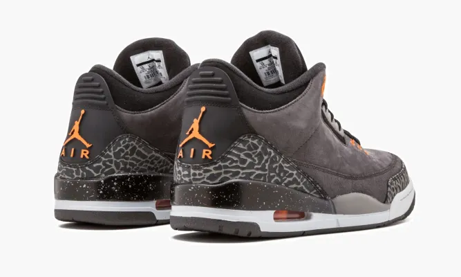 Кроссовки Air Jordan 3 Retro «Fear Pack» серый