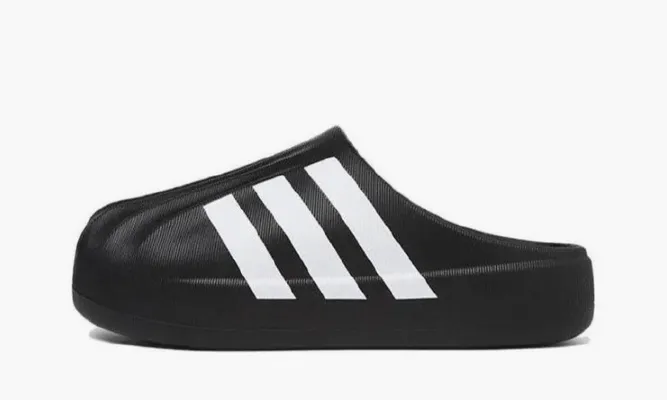Кроссовки Adidas adiFOM Superstar Mule «Black» черный
