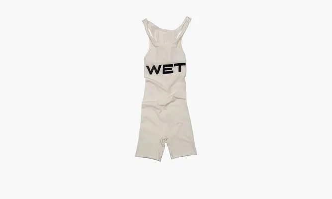 Одежда Yeezy Mowalola Wet Bodysuit «White» Белый