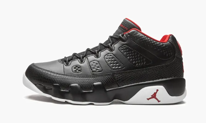 Кроссовки Air Jordan 9 Retro Low «Bred» черный