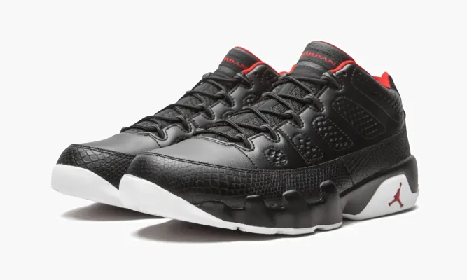 Кроссовки Air Jordan 9 Retro Low «Bred» черный