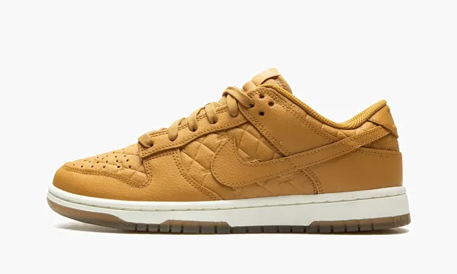 Кроссовки Nike Dunk Low WMNS «Quilted Wheat» коричневый