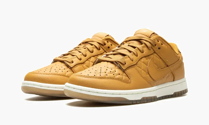Кроссовки Nike Dunk Low WMNS «Quilted Wheat» коричневый