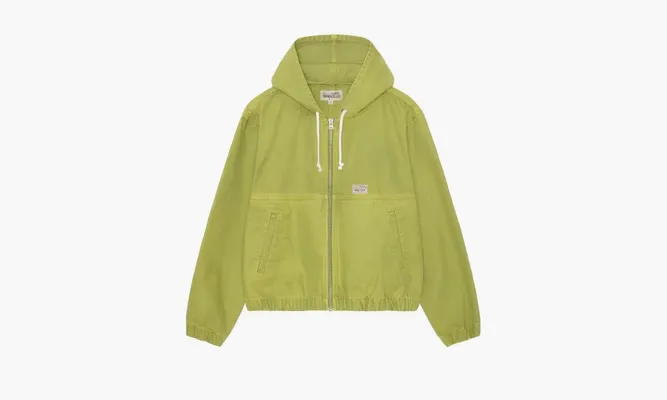 Одежда Stussy Zip Hoodie «Green» зеленый