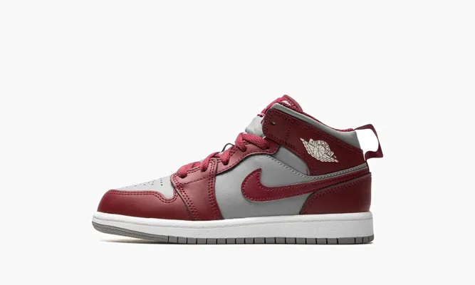 Для самых маленьких Air Jordan 1 Mid PS красный