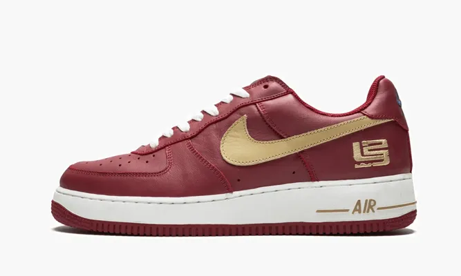 Кроссовки Air Force 1 «Lebron» красный