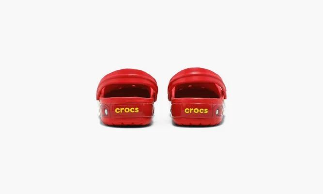 Кроссовки Crocs Classic Clog Lightning Mcqueen красный