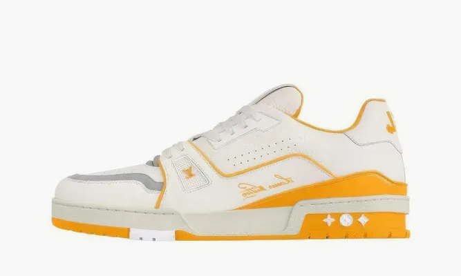 Кроссовки Louis Vuitton «Trainer» желтый