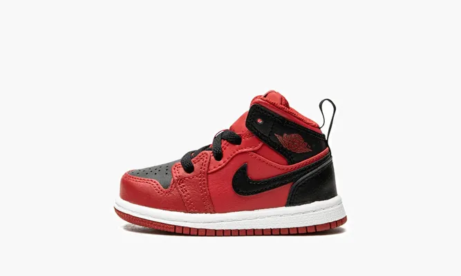 Для самых маленьких Air Jordan 1 Mid TD «Gym Red» красный