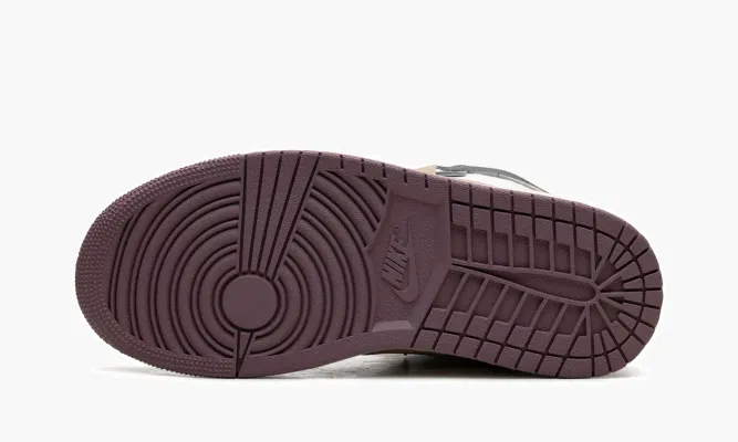 Кроссовки Air Jordan 1 High Mm WMNS «Galactic Jade» бежевый