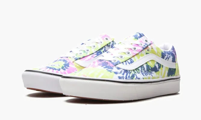 Кроссовки Vans Comfycush Old Skool «Tie-dye» разноцветный
