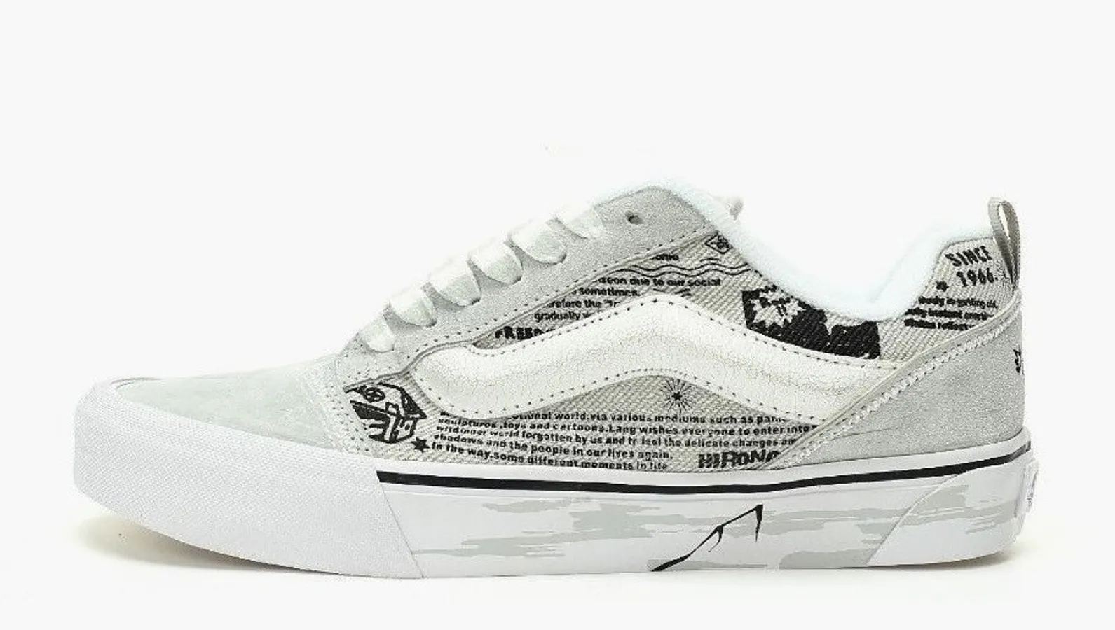 Vans x HIRONO Knu-Skool «White Black»