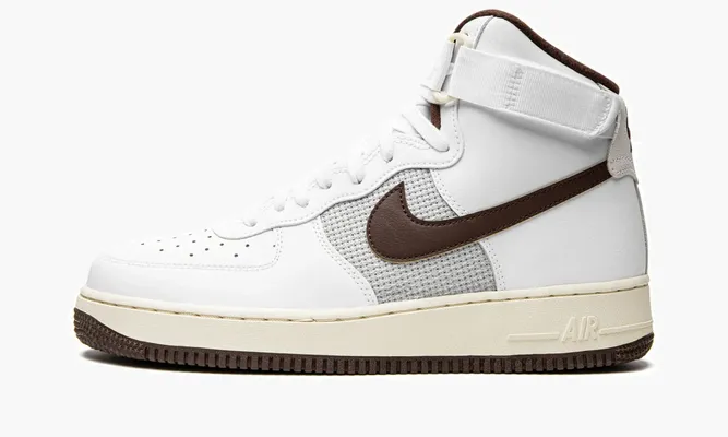 Кроссовки Air Force 1 High '07 «White Light Chocolate» белый
