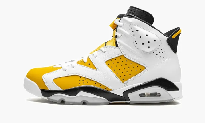 Кроссовки Air Jordan 6 «Yellow Ochre» желтый