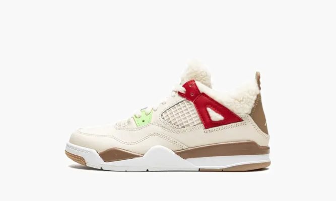Для самых маленьких Air Jordan 4 Retro PS «Where The Wild Things Are» белый